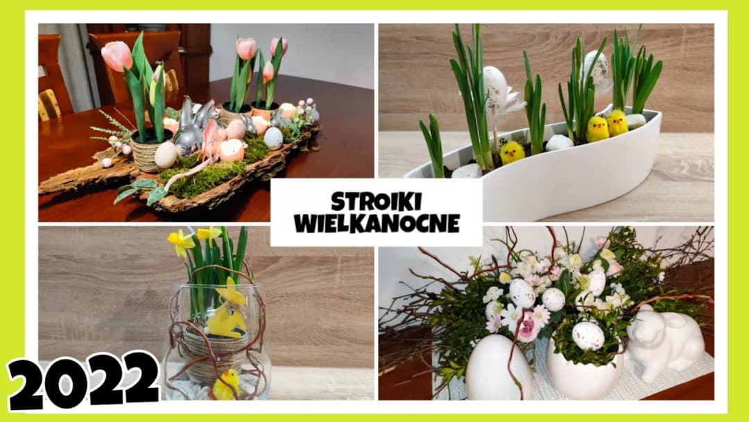 Jak zrobić stroik wielkanocny na stół, który zachwyci gości